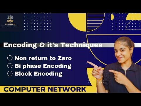 Introduction to Encoding & It's Techniques | Non return to Zero| Bi phase Encoding | Block Encoding