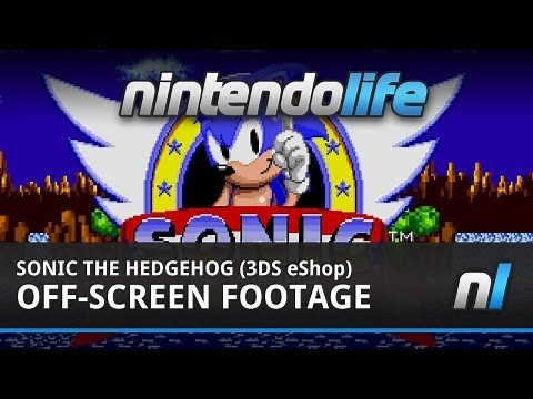 3D Sonic The Hedgehog (3DS eShop) Off-Screen Footage