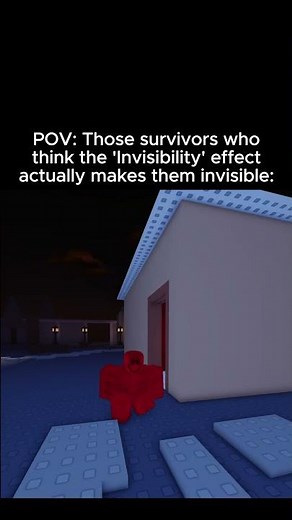 How people think "Invisibility" works in Forsaken: