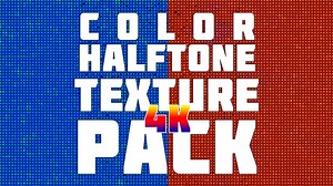 Color Halftone Texture Pack 4K