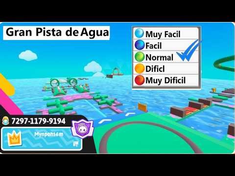 Gran Pista de Agua 7297-1179-9194 | Fall Guys mapas