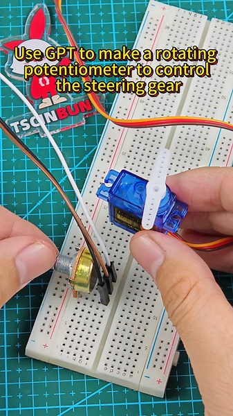 DIY Rotary Potentiometer Control Gear Using GPT | Programming Tips