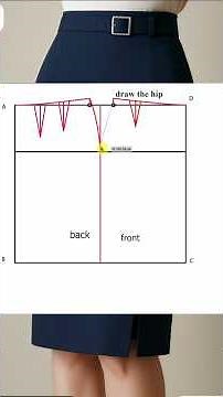 Skirt Pattern Making Tutorial | Easy Drafting Method for Perfect Fit