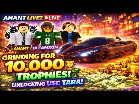 GRIDING FOR USC TARA ! 💰 Taxi Boss Roblox Live With Friends | Anant Livez 🚖🔥