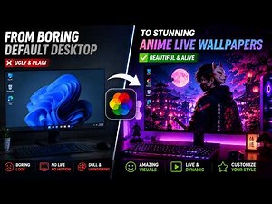 How to Install Lively Wallpaper on Windows | FREE 4K Live Wallpapers in Minutes!