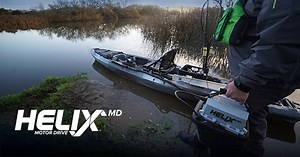 66K views · 800 reactions | Go farther, faster with the new Helix MD™ Motor Drive by Wilderness Systems. | Wilderness Systems Fishing Kayaks | Facebook