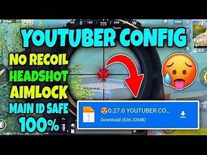 Pubg Lite 0.27.0 zero recoil config + 360 aim bot config file 0.27.0 // Ban Fix Config