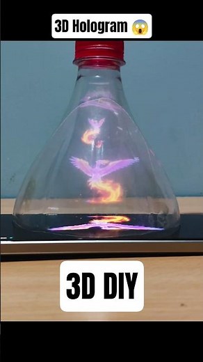Make 3D Hologram at Home #hologram #3dhologram #projector