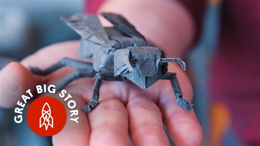 NASA physicist's incredible origami.