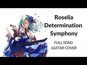 【TAB/cover】Roselia - Determination Symphony