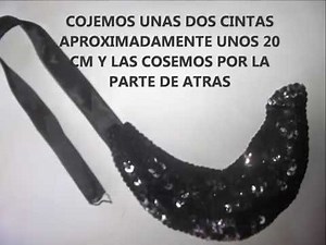 Como hacer un collar tipo babero de lentejuelas