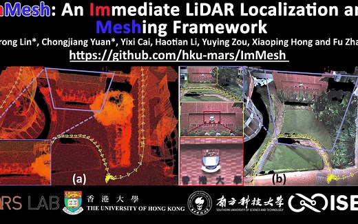 ImMesh: An Immediate LiDAR Localization and Meshing Framework