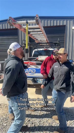 Lucky for you they’re better at fixing air conditioners than they are dancing.🫢 | Rapid Heat and Air