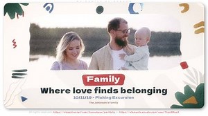 Videohive My Family Slideshow 46206045 - 46206045 AEdownload.com