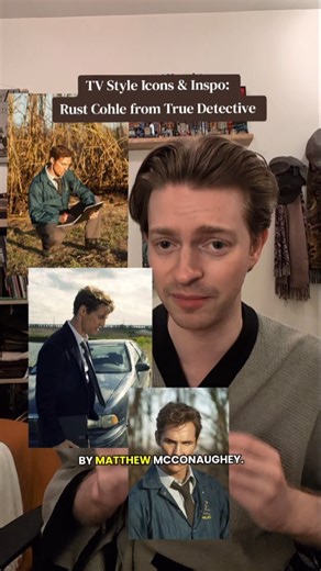 Sully Shapiro on Instagram: "time is a flat circle amiright #truedetective #rustcohle #matthewmcconaughey #outfitinspo #secondhandfashion"