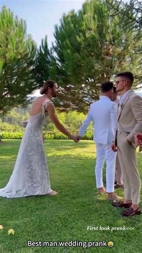 Best man wedding prank. #friend #prank #fyp