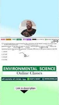 Environmental Science Important Questions 🌎Environmental Geoscience | UGC NET | GPCB | CPCB | HPSC