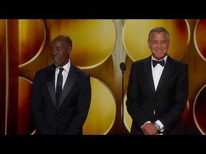 George Clooney Presents Best Picture – Drama | 83rd Annual Golden Globes