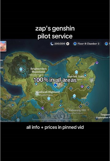 Servicios de pilotaje de Genshin disponibles hoy