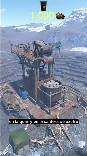 HOW MANY RESOURCES DO WE GET PER BARREL IN EACH QUARRY RUST? #loot #rust #rustgame #rustpc #rustp...