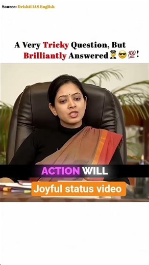 A very tricky question 😮 but brilliant answer 🫡 UPSC interview | #upsc #upscmains #upsccivilservice