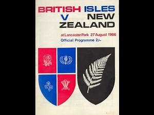 1966 All Blacks vs British Irish Lions 3rd Test (Highlights)