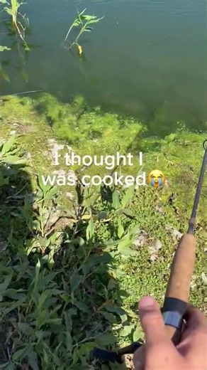 I thought I was cooked #fishing #bassfishing #fish