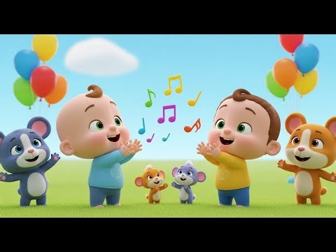 Clap Your Hands Baby Song 🎵 | Interactive Kids Song