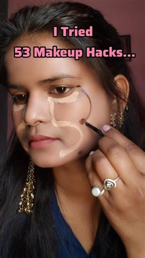 I Tried 53 Viral Makeup Hacks… Here’s What Worked #makeup