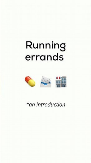 What Does “Running an Errand” Mean? 🏃‍♂️ | Slow English #shorts #learnenglish
