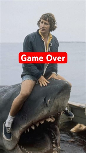 The Shark That Couldn’t Swim #jaws #stevenspielberg #movie