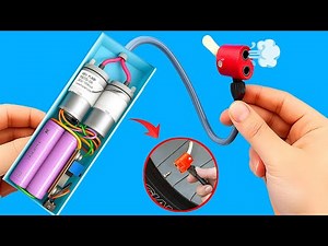 Powerful Mini Air Compressor making at Home!