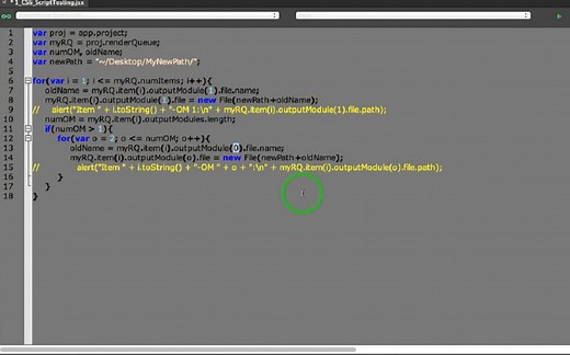 AE ExtendScript脚本编写视频教程