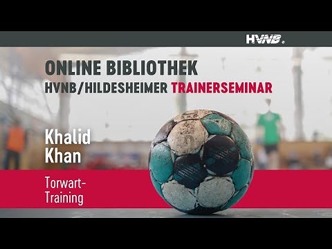Torwart-Training | Khalid Khan | 8. HVN/Hildesheimer-Trainerseminar
