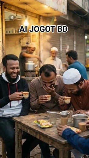 এআই যখন চায়ের আড্ডায়। #এআই #aijogotbd #shortfeet #এআই #viralvideo #banglafunnyvideo #ai_tutorial