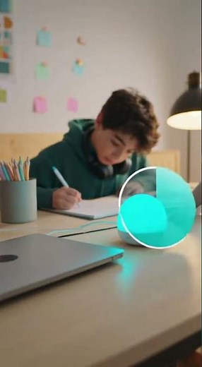 Echo Glow Multicolor Smart Lamp | Alexa Voice-Controlled Lighting