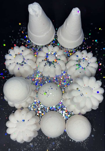 ASMR Crushing Baking Soda Sounds