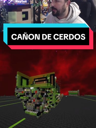 Cañón de Cerdos: Tutorial Minecraft para Lanzar Pigs