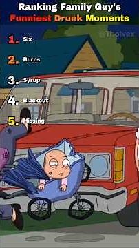 Ranking Family Guy's Funniest Drunk Moments