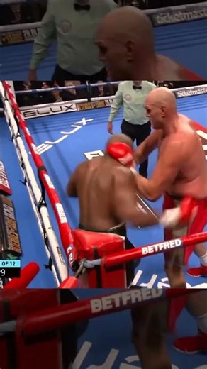 *REWIND* TYSON FURY VS DEREK CHISORA 3: highlights #shorts