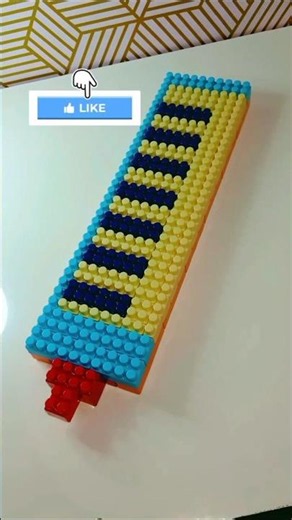 This LEGO Keyboard is Too Perfect… #lego #funbuildingblocks #minecraft #buildingblocks #manybricks