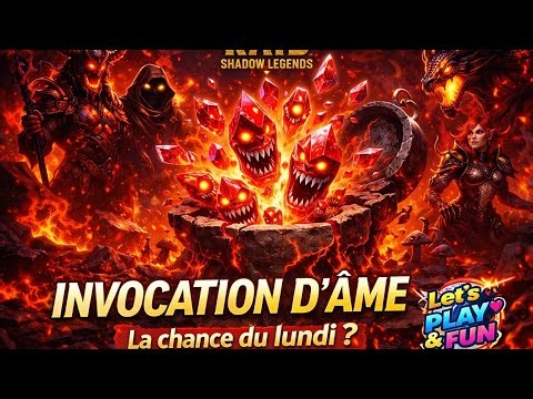 Raid Shadow legends. Invocation de pierres d' âmes.