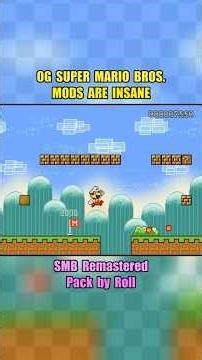 AMAZING Paper Mario Mod for Super Mario Bros.