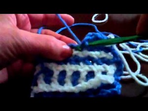 Interlocking Crochet™ - #4 dcif or Front Stitch