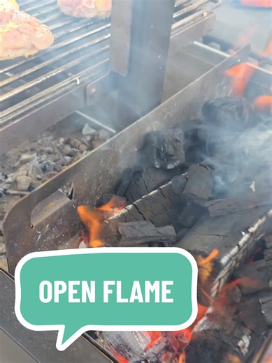 Hey Campers! This is campfire-style cooking without leaving home! I got to check the new Blackstone Bronco Open Flame Grill while watching @ChefNathanLippy film an episode of Cook Eat Repeat. This thing brings open-flame cooking to your backyard, giving you that smoky, outdoor flavor that we all love on a camping trip, but without packing up the RV. Backyard fires, simple food, and that classic camp cooking vibe we all love. @Blackstone Griddles #BackyardCooking #CampfireCooking #OutdoorCooking 