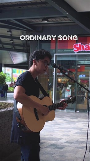 Ordinary Song Cover by Marc Velasco: Busking Performance
