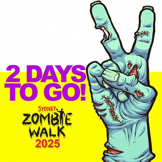2 DAYS to go! Sydney Zombie Walk WEEKEND IS HERE. Sydney, it’s time! This Saturday, thousands will rise for the Sydney Zombie Walk 2025, feel the unforgettable energy that is waiting — and you still have time to join. Tag your horde, share this post, and make sure no one misses the biggest Halloween Event in this city. 🧌🔮Sydney Zombie Walk 2025!🔮🧌 📅 Saturday, 01. 11. 2025 ⏰ 10:00am - 5:00pm 📍 Saint Mary's Cathedral Sq, Sydney NSW 2000, Australia This year we’ll create awareness and raise f