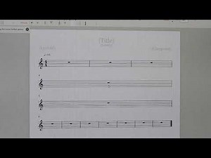 Moving and arranging measures in Noteflight Windows edition
