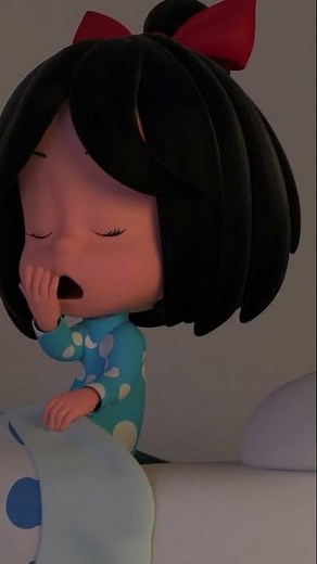 A warm dinner always helps to have that nice sleepy night 😴🥛 #Cuquin #Cartoon #Christmas