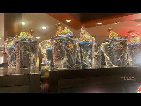 NEW TOY STORY POPCORN BUCKET AT REGAL